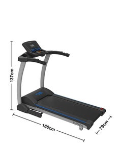 Strength Master Motorized Electric Treadmill 168x137x79cm 