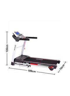 Sth-5800 7 Hp Peak Automatic Treadmill - Foldable Motorized Machine For Home Use - Sturdy Equipment