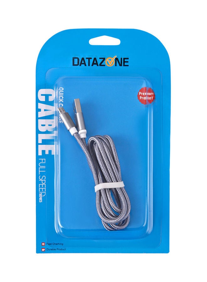 Top Class Core High Speed Data Transmission Android Cable Silver - v1637540421/N51993599A_4