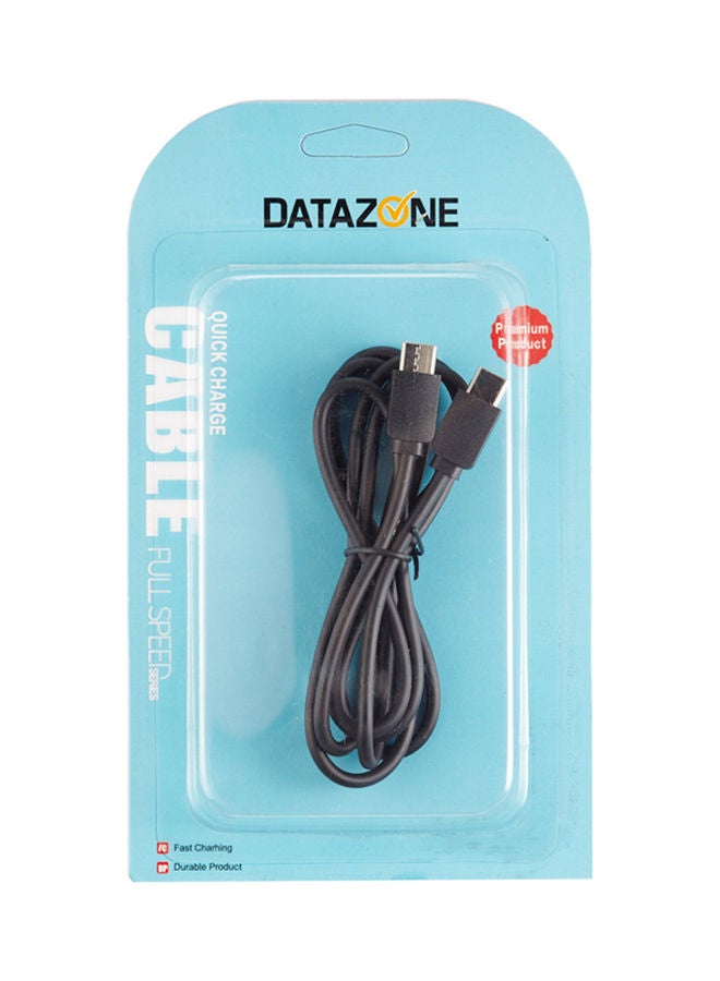 Tab Safely With High Transmission Speed Type-C to Type-C Charging Cable Black - v1637540424/N51993603A_4