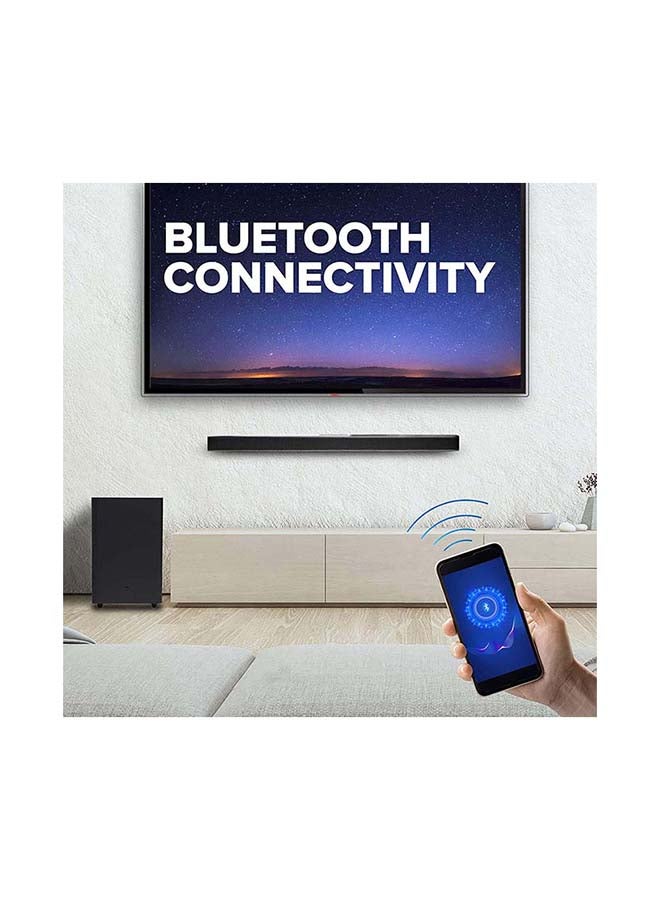JBL - Deep Bass Wireless Soundbar Speaker With Remote Black - Image 1