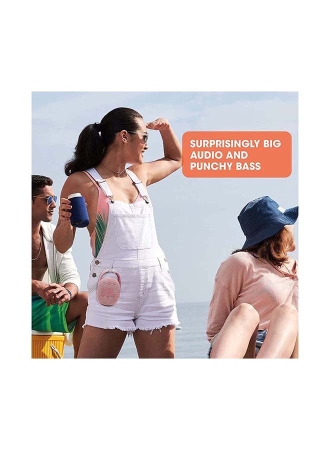 JBL Clip 4 Portable Bluetooth Speaker Pink - Image 5