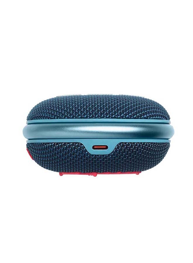 Clip 4 Portable Bluetooth Speaker Blue/Coral