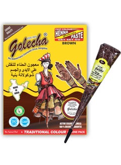 Golecha 12-Piece Henna Paste Cone Brown 12 x 23grams  - Image 3