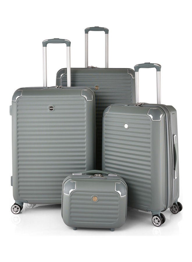 Track Luggage Set 4 Pieces Green - Image 1