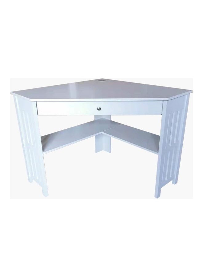 Halmstad Corner Desk White 90 x 76cm - v1637561257/N51994227A_1