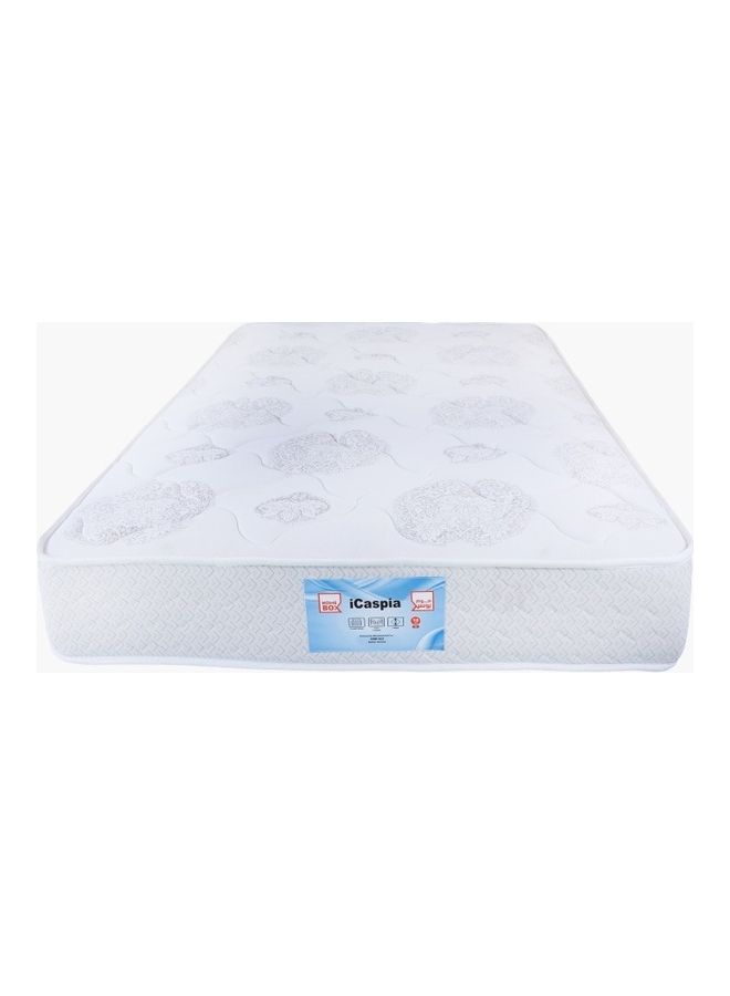 Home Box iCaspia Twin Pocket Spring Single Size Mattress With Thickness 25 cm White 120 x 200cm  - Image 1