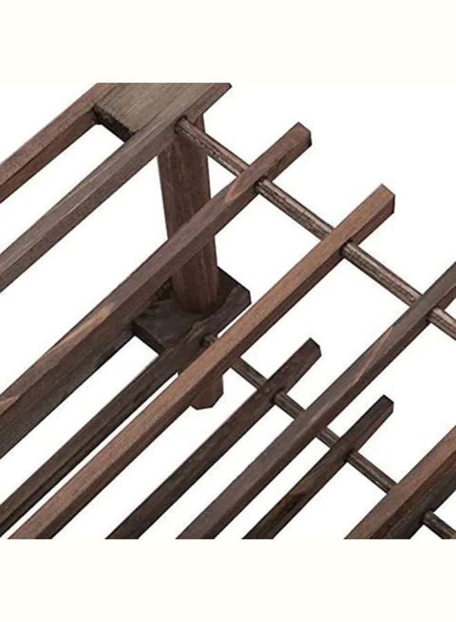 Feelings 2-Layer Shoe Rack Brown 74x29.5x26cm  - Image 5
