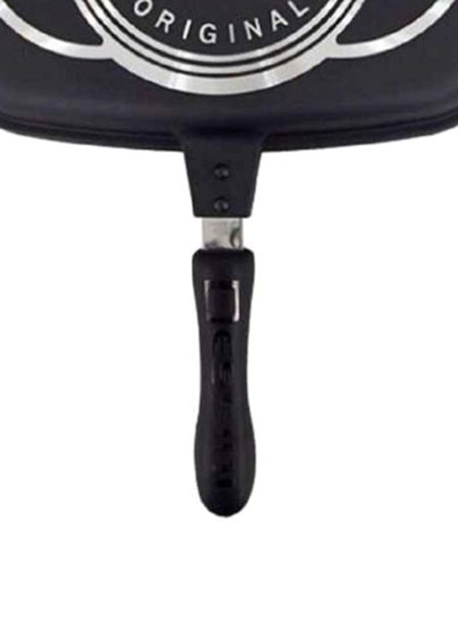DESSINI Foldable Flipping Double-Sided Frying Pan Black 36cm  - Image 3