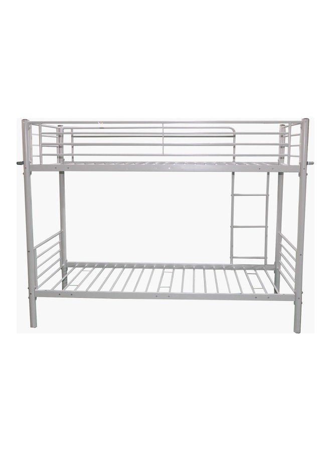 هوم بوكس سرير فردي بطابقين من فانيلا - 90x200 سم أبيض - Image 3