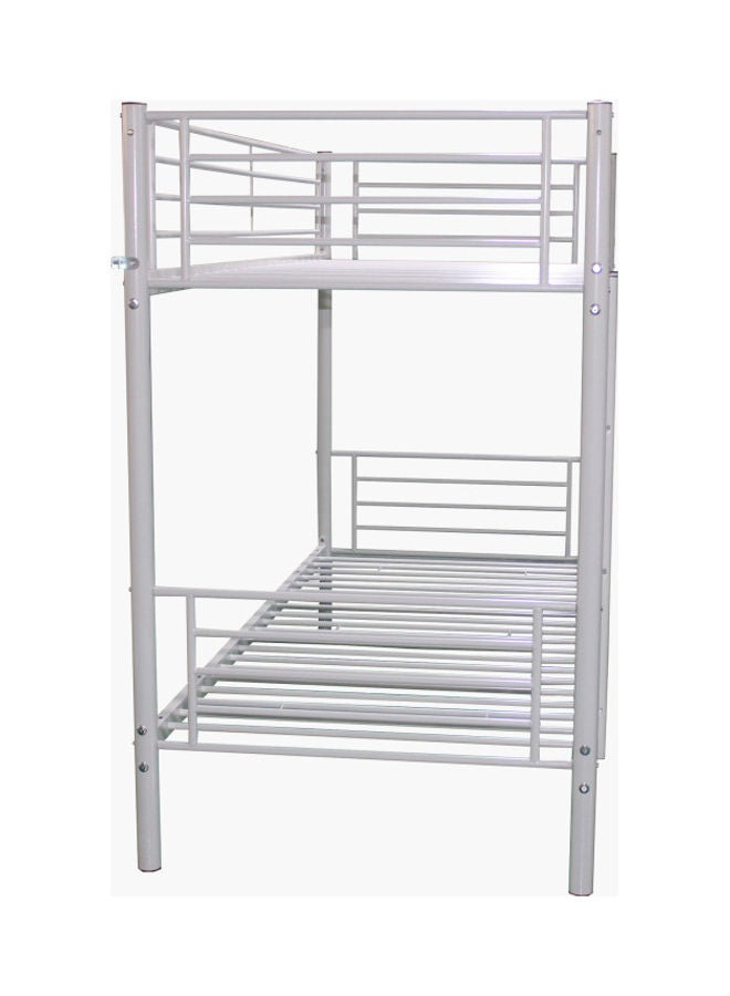 هوم بوكس سرير فردي بطابقين من فانيلا - 90x200 سم أبيض - Image 5