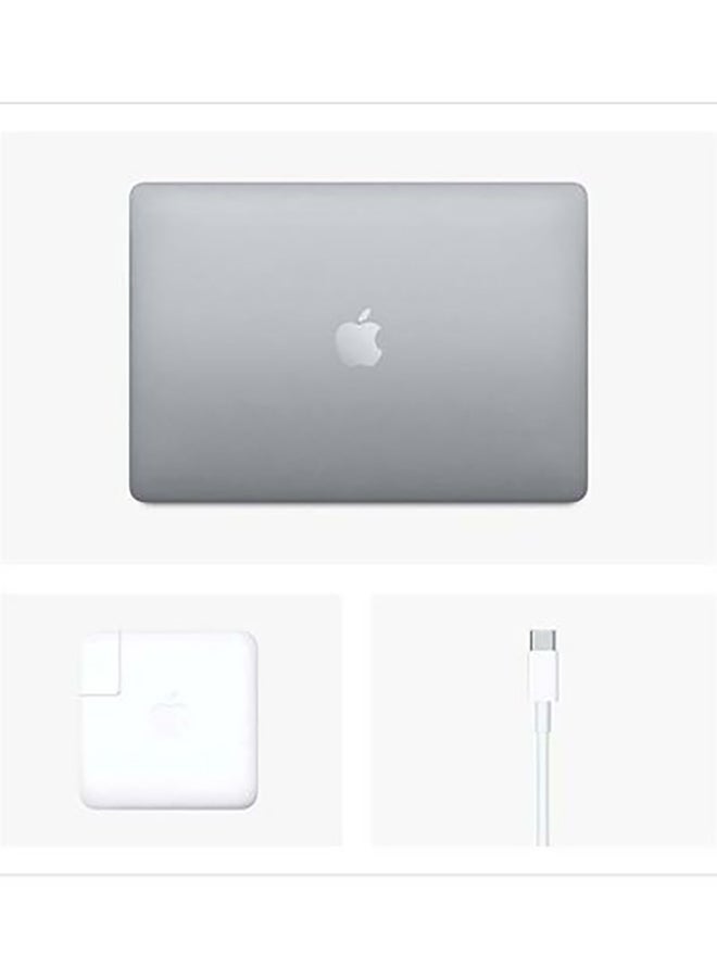 MacBook Pro MXK72 With 13-Inch Display, Core i5 1.4 Ghz Quad Processor/8GB RAM/512GB SSD/Intel Iris Plus Graphics 645/MacOS/English Keyboard English Silver