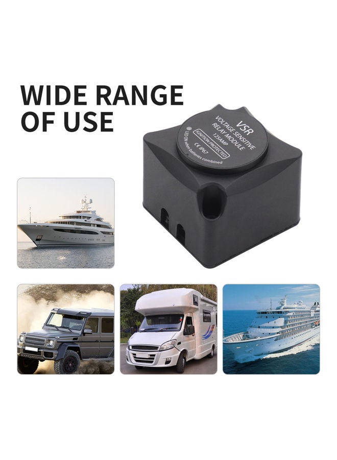 Generic 12V 125AMP Voltage Sensitive Relay VSR with Cable Kit  - Image 2