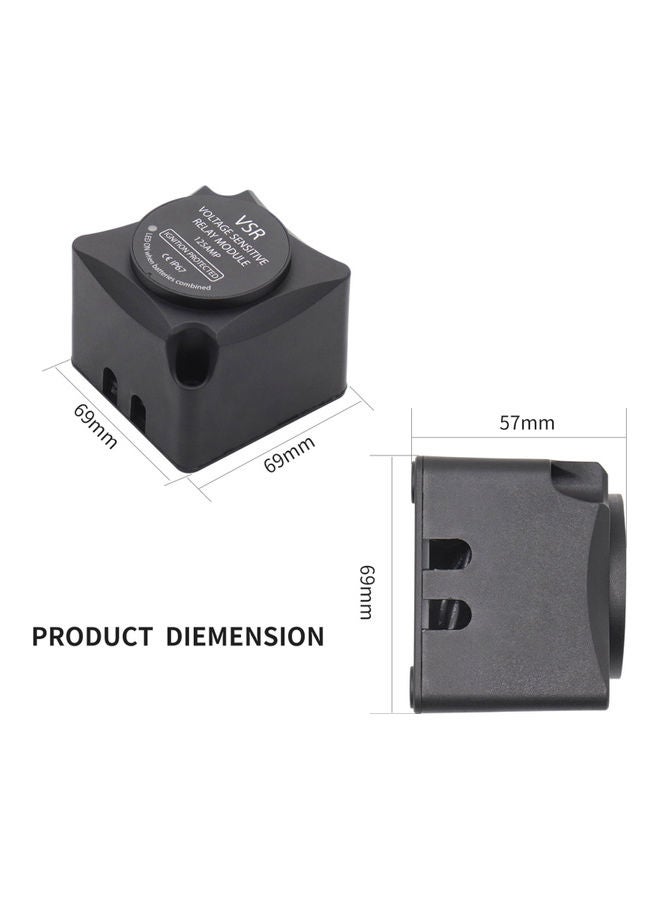 Generic 12V 125AMP Voltage Sensitive Relay VSR with Cable Kit  - Image 3