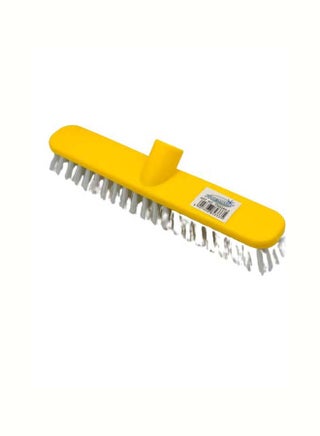 Floormaster Hard Brush Yellow/White 24cm - v1637565032/N51779826A_1