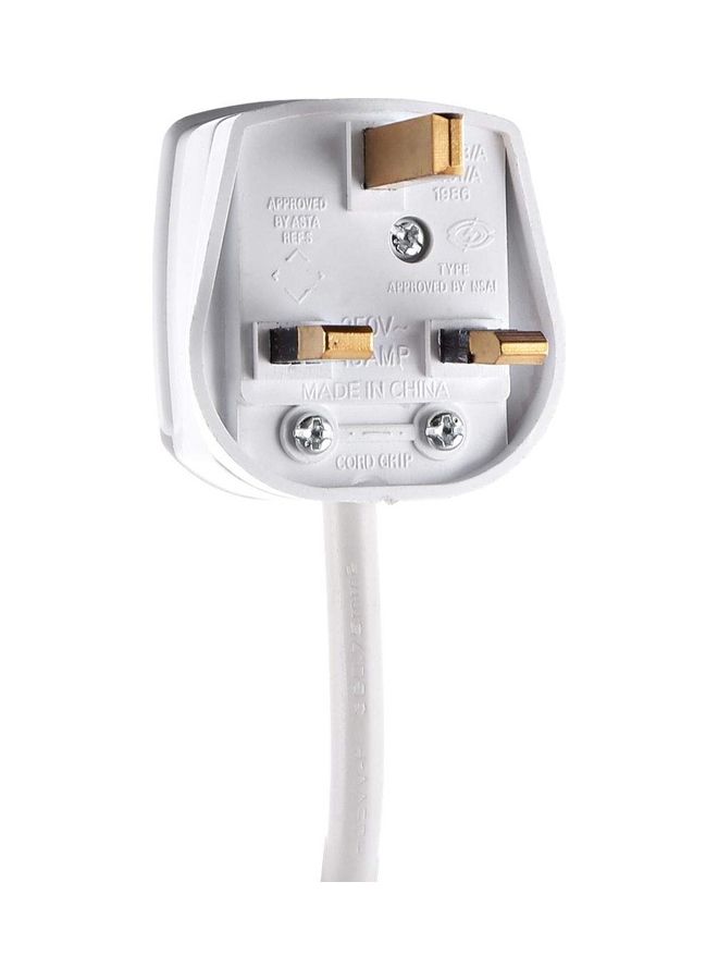 TERSEN - 4 Way Power Extension Socket Cable White 10meter - Image 1
