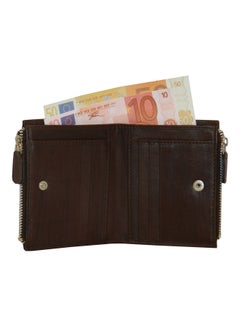 LAVERI LEATHER Genuine Leather Designer Wallet Dark Brown  - Image 3