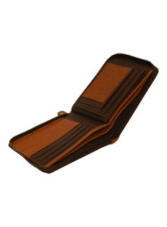 LAVERI LEATHER Genuine Leather Designer Wallet With Full Zipper Dark Brown  - Image 5