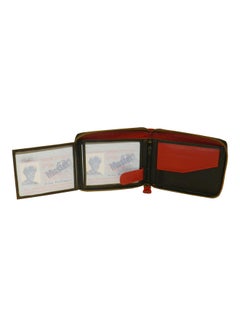 LAVERI LEATHER Genuine Leather Designer Wallet With Full Zipper Black  - Image 4