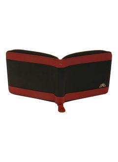LAVERI LEATHER Genuine Leather Designer Wallet With Full Zipper Black  - Image 2