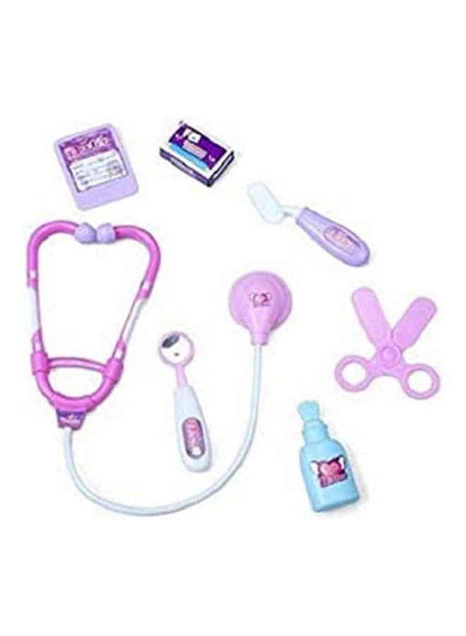 مجموعة لعب الطبيب والممرضة الطبية في صندوق الأدوية التناظري مع حقيبة حمل - Image 2