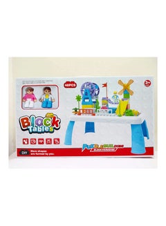 Generic Building Blocks Table Desk Toy 48 Pieces 