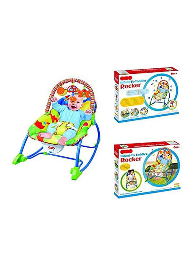 آي بيبي كرسي هزاز ملائم للأطفال حديثي الولادة وحديثي المشي - Image 2