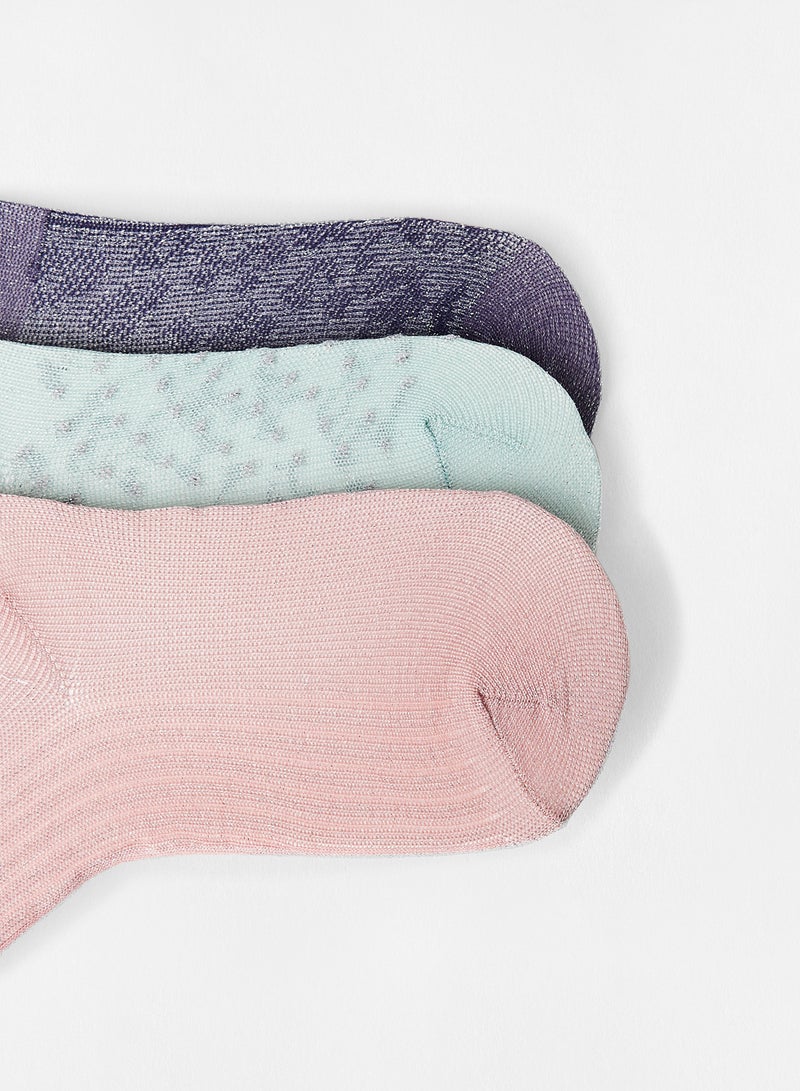 اونلي جوارب لامعة (عبوة من 3 قطع) - Image 3