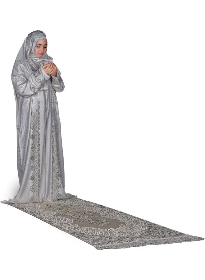 سندس طقم صلاة أوف وايت  - Image 1