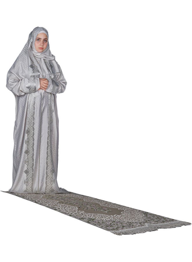 سندس طقم صلاة فضي - Image 1