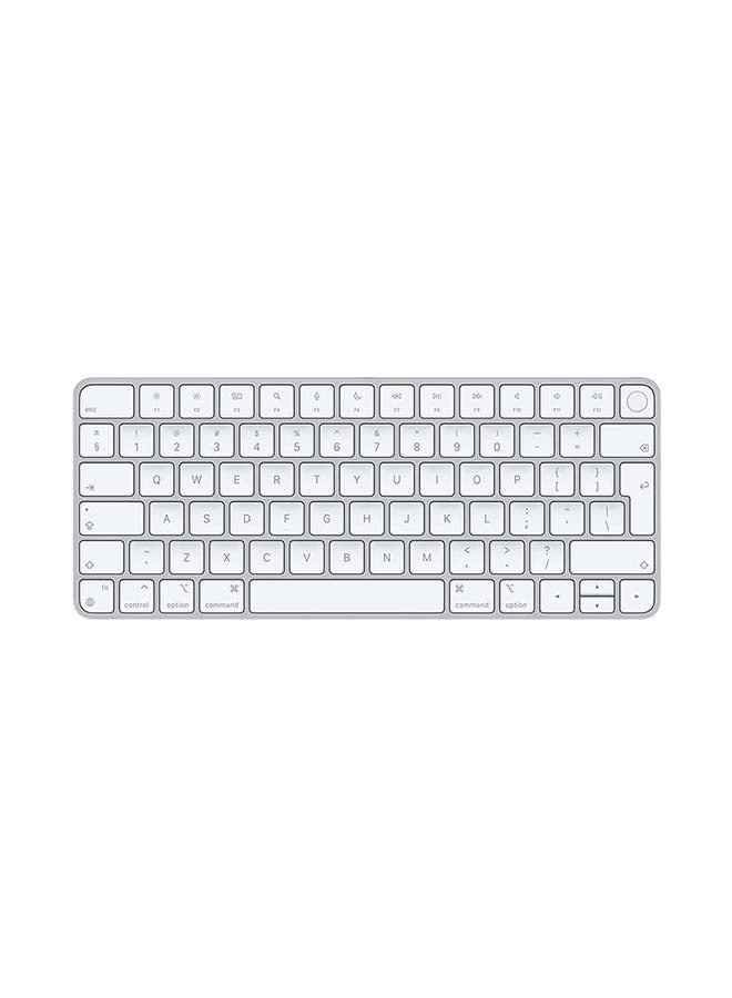 Apple Magic Keyboard with Touch ID (for Mac computers with silicon) - International English Silver - Image 1