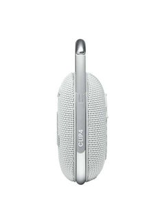 JBL Clip 4 Portable Bluetooth Speaker White  - Image 5