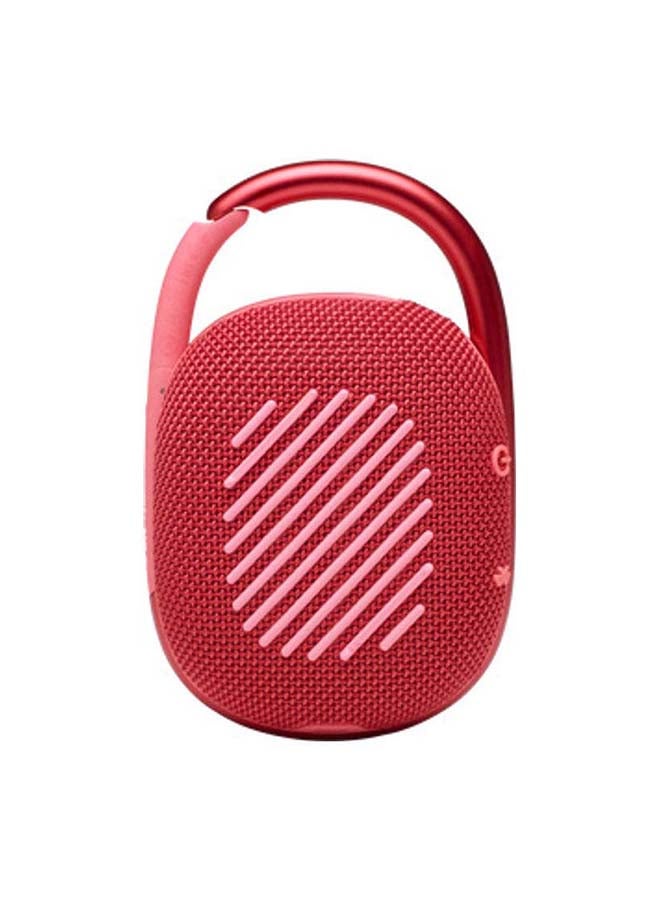 JBL Clip 4 Portable Bluetooth Speaker Red  - Image 3