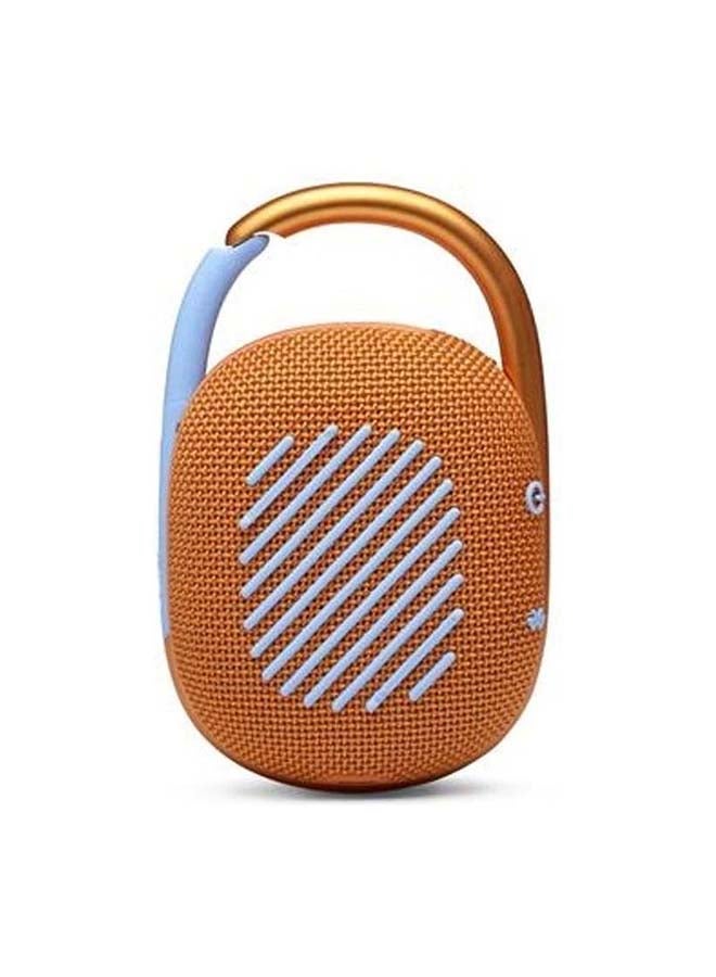 JBL - Clip 4 Bluetooth Speaker Orange - Image 1