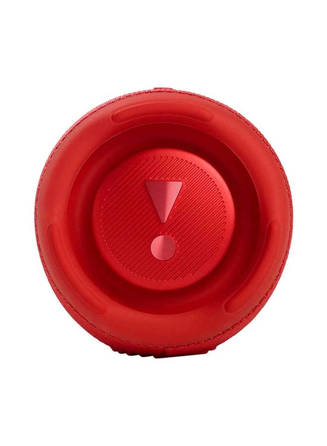 JBL - Charge 5 Portable Bluetooth Speaker Red - Image 1
