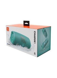 Charge 5 Portable Speaker - Built In Powerbank - Powerful Pro Sound - Dual Bass - 20H Battery - Ip67 Waterproof Teal - v1637586529/N48952977A_7