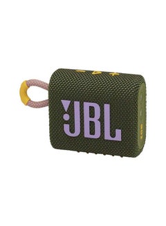 Go 3 Portable Bluetooth Speaker Green/Purple