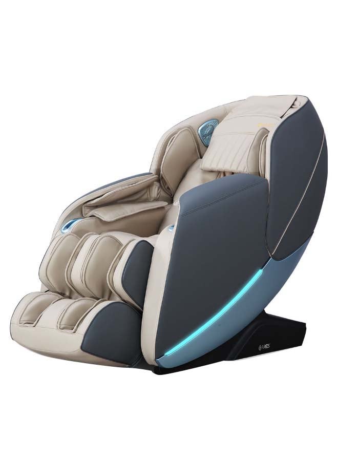 ISmart-2 Full Body Massage Chair With Ai Intelligent 4D Core Manipulator Technology, Sl Shape, Beige Gray 