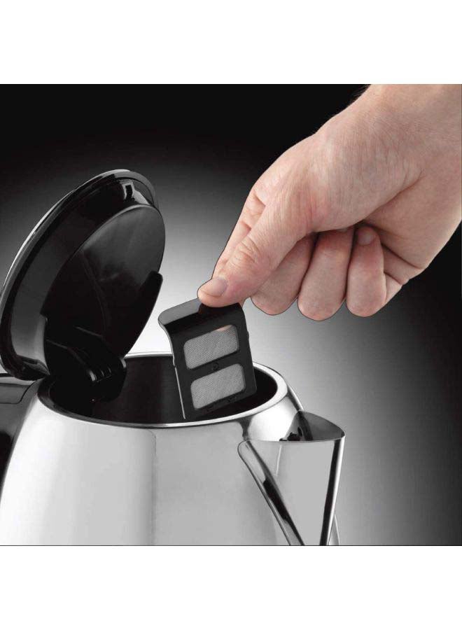 Russell Hobbs - Victory Electric Kettle, Rapid Boil, Quiet, Perfect Pour, Energy Efficient, Stainless Steel 1 L 2400 W 24990GCC Silver/Black - Image 1
