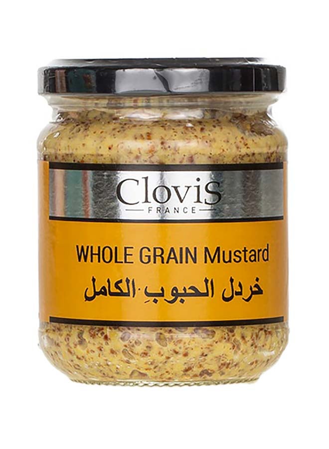 Clovis Wholegrain Mustard 200grams - Image 1