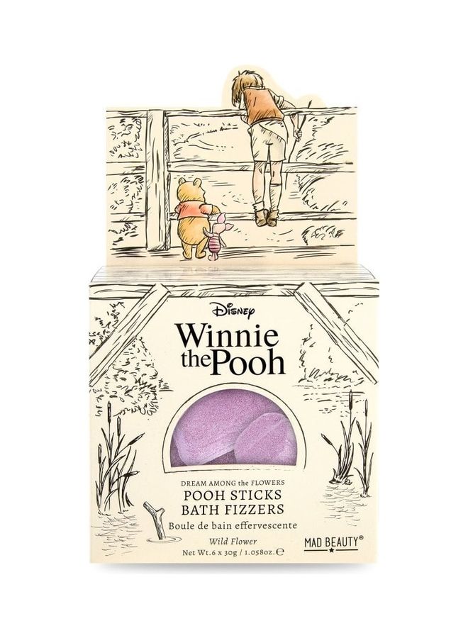 Mad Beauty Disney Winnie The Pooh Sticks Bath Fizzer 30grams  - Image 1