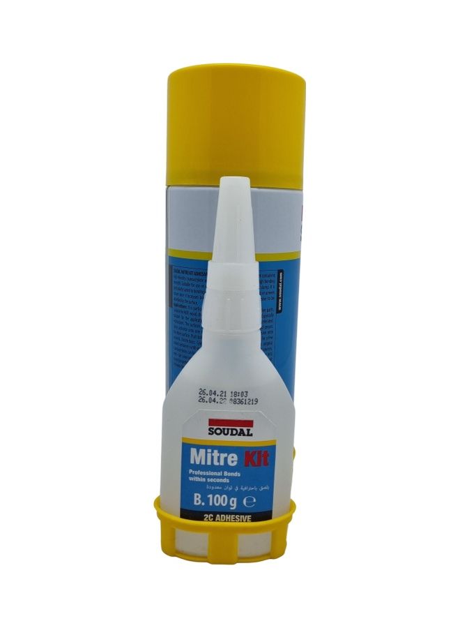 Bonds Within Seconds 2C Adhesive Clear