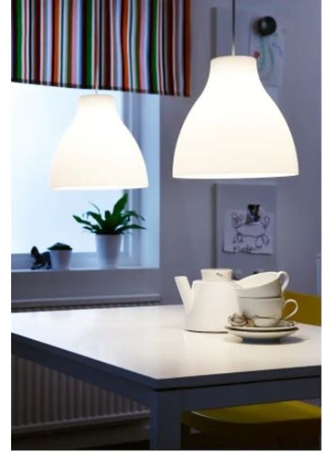 Generic - Melodi Pendant Lamp White 38cm - Image 1