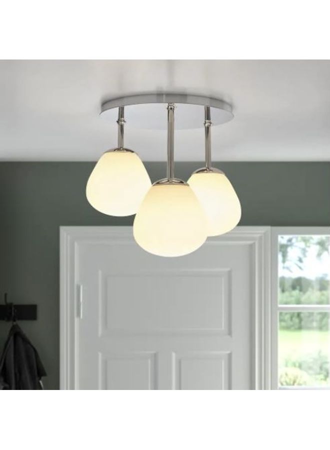 Generic - Dejsa Ceiling Lamp With 3 Lamps White 37x44cm - Image 1