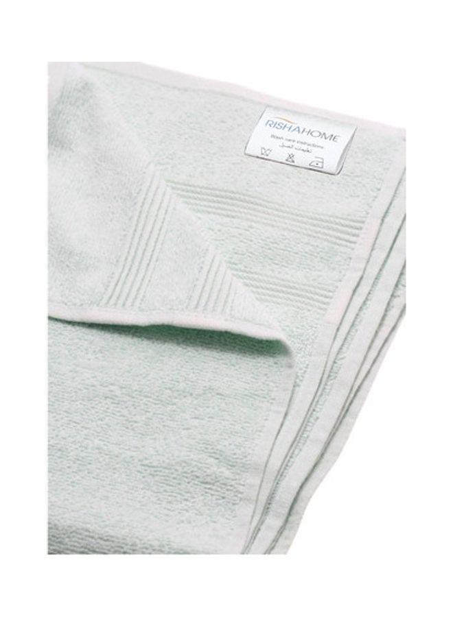 RISHAHOME Bath Towel Light Green 70x140cm  - Image 3