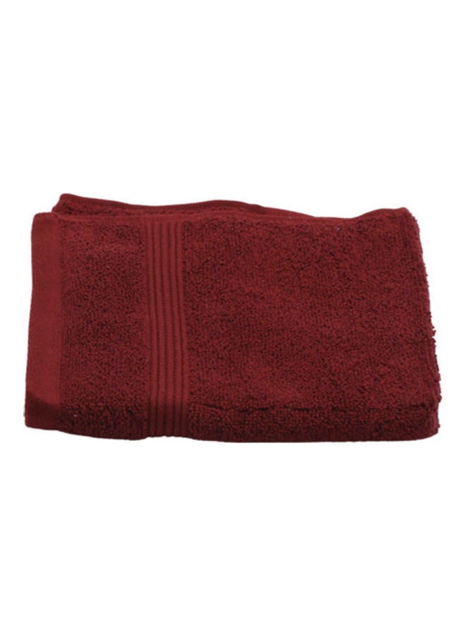 RISHAHOME Luxury Collection Hand Towel Maroon 70x140cm  - Image 1