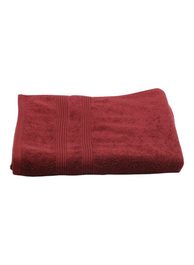 RISHAHOME Luxury Collection Hand Towel Maroon 33x33cm  - Image 1