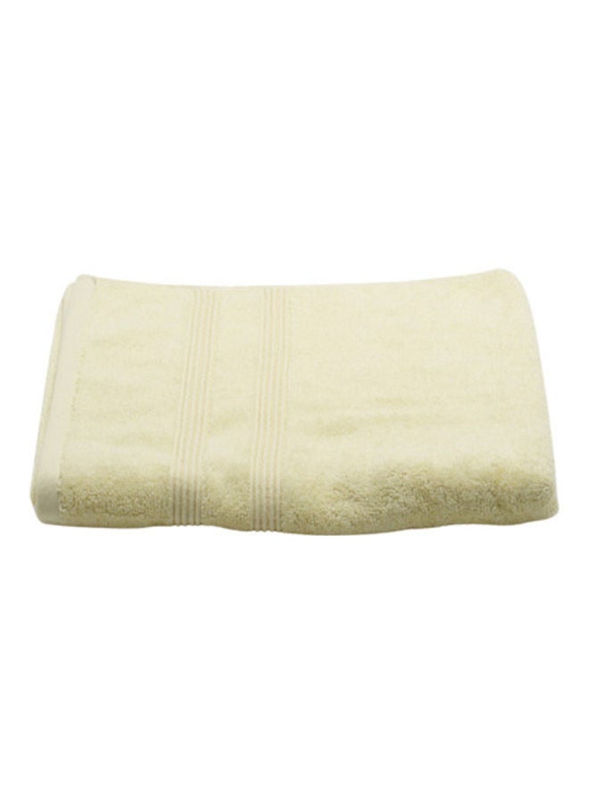 RISHAHOME Bath Towel Yellow 70x140cm  - Image 1