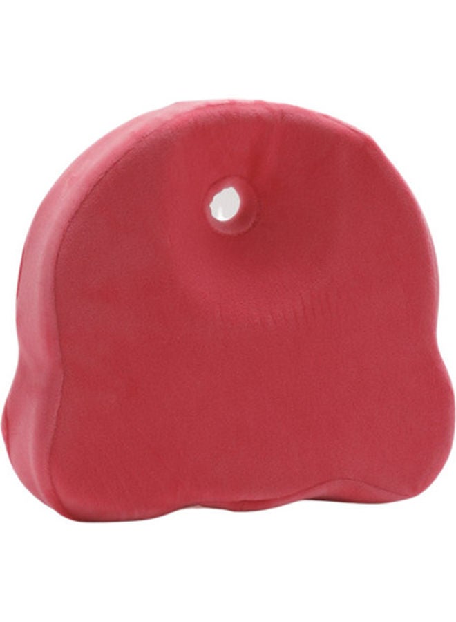 Zest - Memory Foam Newborn Baby Head Shaping Pillow Memory Foam Red 25x22x04cm - Image 1