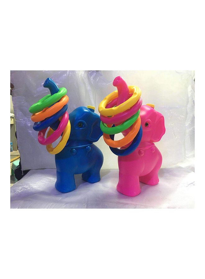 JSAITOYS Exciting Kindergarten Catching Plastic Ring Toss Toy, Pack of 4 20x11x34cm - Image 4